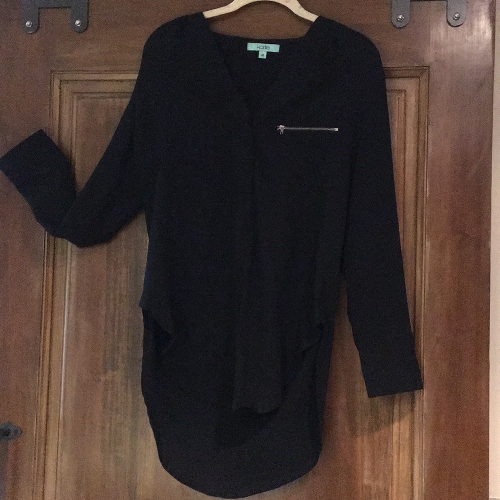 Black Karlie tunic size M.
